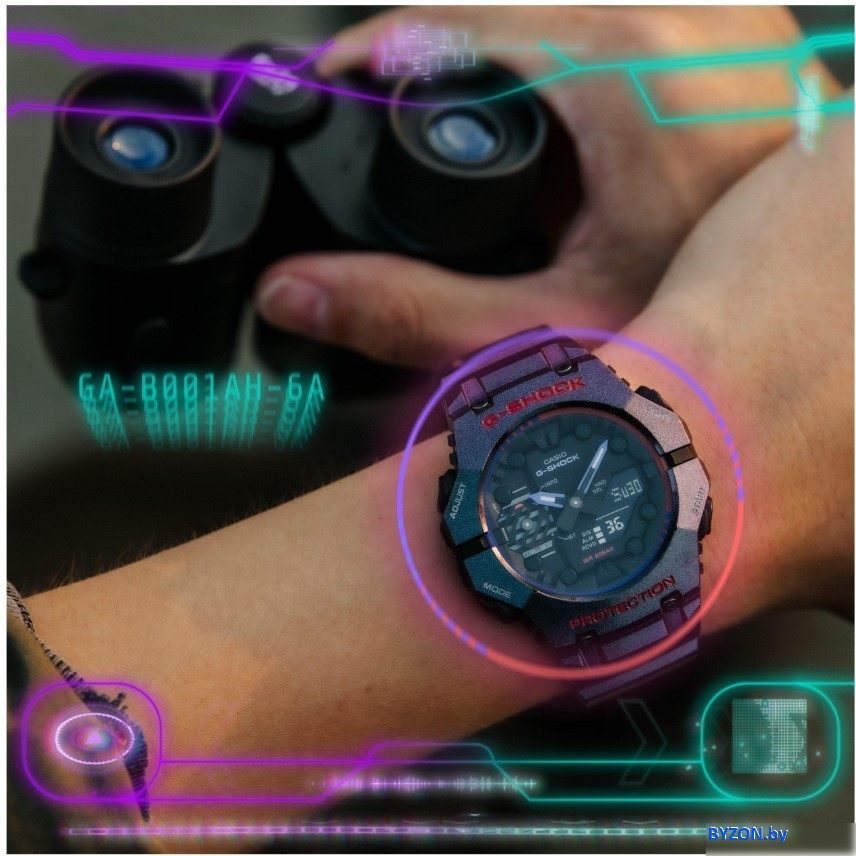 Наручные часы Casio GA-B001AH-6A Наручные часы Casio GA-B001AH-6A