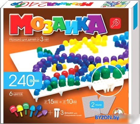 Мозаика/пазл Десятое королевство Пластмассовая для детей 00983 Мозаика/пазл Десятое королевство Пластмассовая для детей 00983