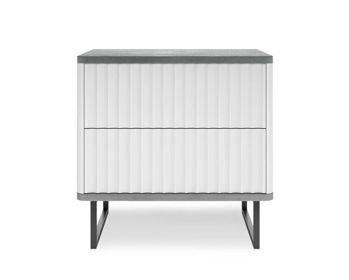 Тумба Shtabe Royal 5003 эко (белый/металл бруклин/черный) Тумба Shtabe Royal 5003 эко (белый/металл бруклин/черный)