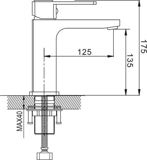 Смеситель Shevanik S9701H Смеситель Shevanik S9701H