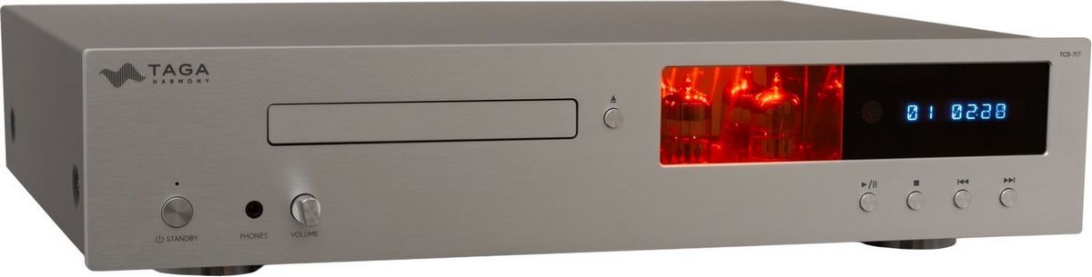 CD-проигрыватель Taga Harmony TCD-70T (серебристый) CD-проигрыватель Taga Harmony TCD-70T (серебристый)
