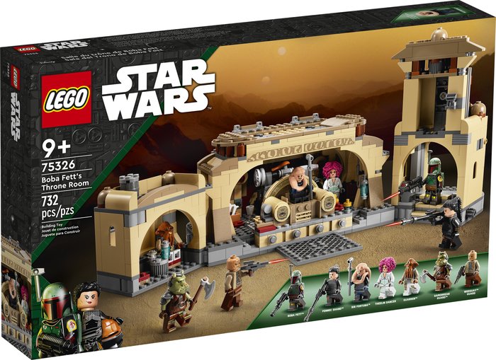 Конструктор LEGO Star Wars 75326 Тронный зал Бобы Фетта Конструктор LEGO Star Wars 75326 Тронный зал Бобы Фетта
