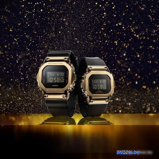 Наручные часы Casio G-Shock GM-S5600GB-1E Наручные часы Casio G-Shock GM-S5600GB-1E