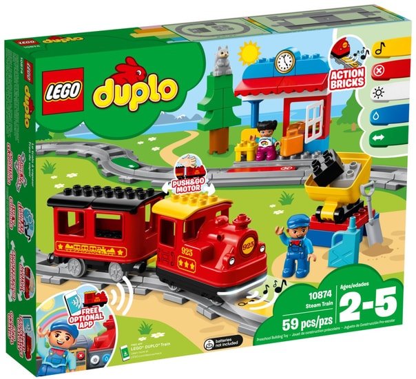 Конструктор LEGO Duplo 10874 Паровоз Конструктор LEGO Duplo 10874 Паровоз