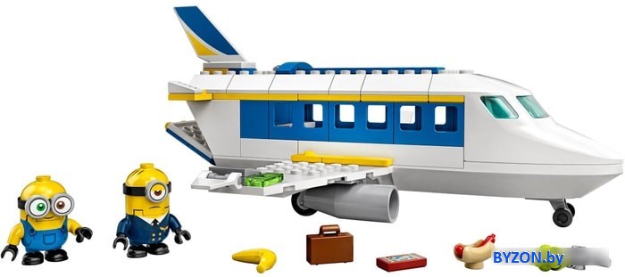 Конструктор LEGO Minions 75547 Миньоны тренировочный полет Конструктор LEGO Minions 75547 Миньоны тренировочный полет