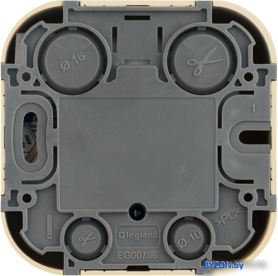 Розетка Legrand Quteo 782274 (дерево) Розетка Legrand Quteo 782274 (дерево)