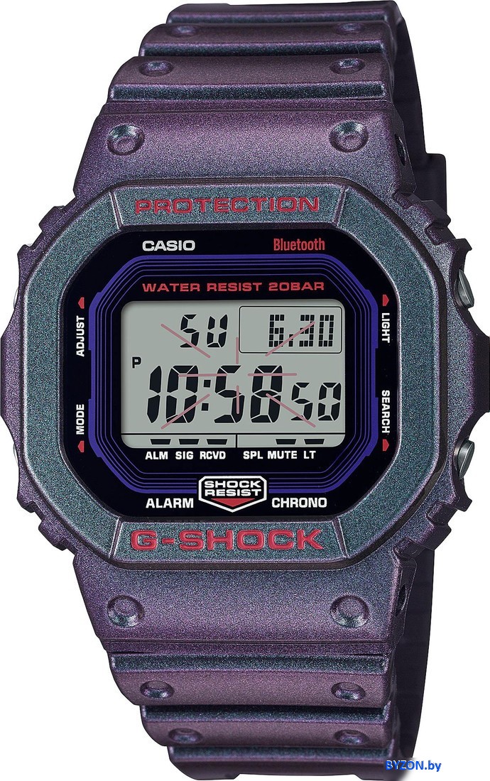 Наручные часы Casio DW-B5600AH-6E Наручные часы Casio DW-B5600AH-6E
