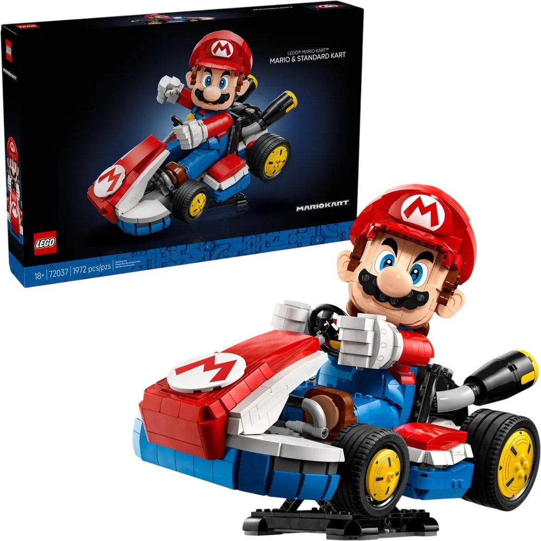 Конструктор LEGO Super Mario 72037 Mario Kart – Mario & Standard Kart Конструктор LEGO Super Mario 72037 Mario Kart – Mario & Standard Kart