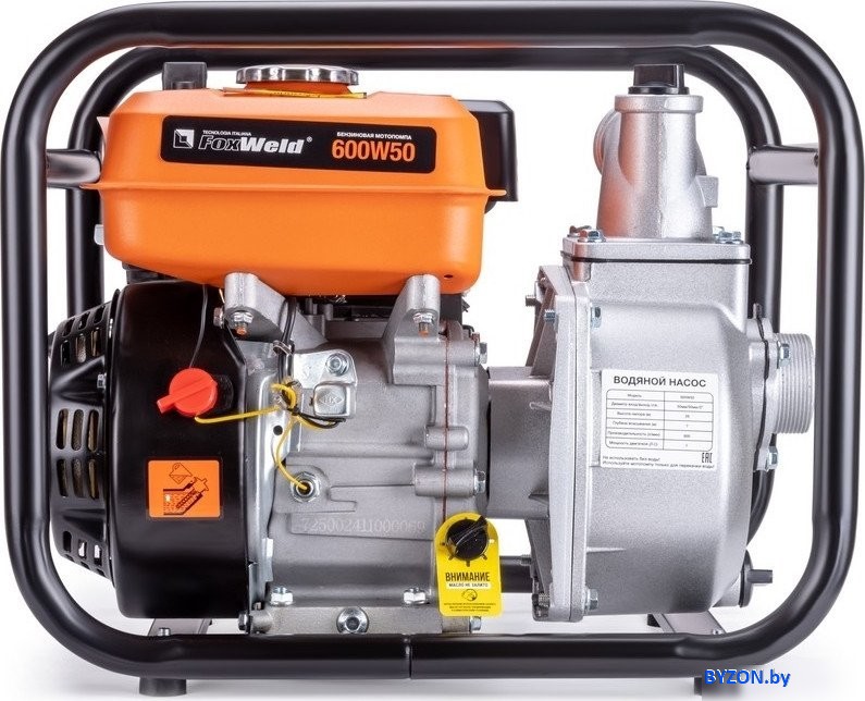 Мотопомпа FoxWeld 600W50 Мотопомпа FoxWeld 600W50
