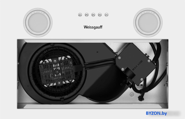 Кухонная вытяжка Weissgauff BOX 452 White Кухонная вытяжка Weissgauff BOX 452 White