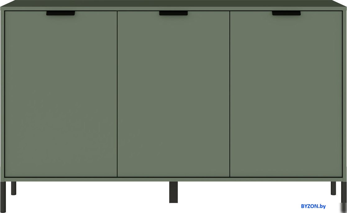 Тумба Black Red White Paloma KOM3D (дымчатый зеленый) Тумба Black Red White Paloma KOM3D (дымчатый зеленый)