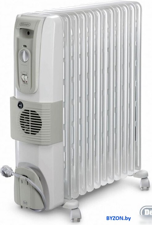Масляный радиатор с вентилятором DeLonghi KH 771230 V Масляный радиатор с вентилятором DeLonghi KH 771230 V