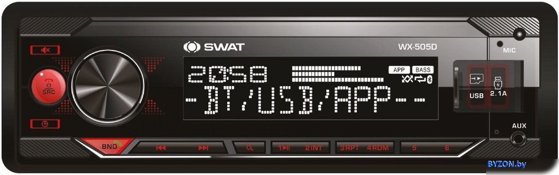 USB-магнитола Swat WX-505D USB-магнитола Swat WX-505D
