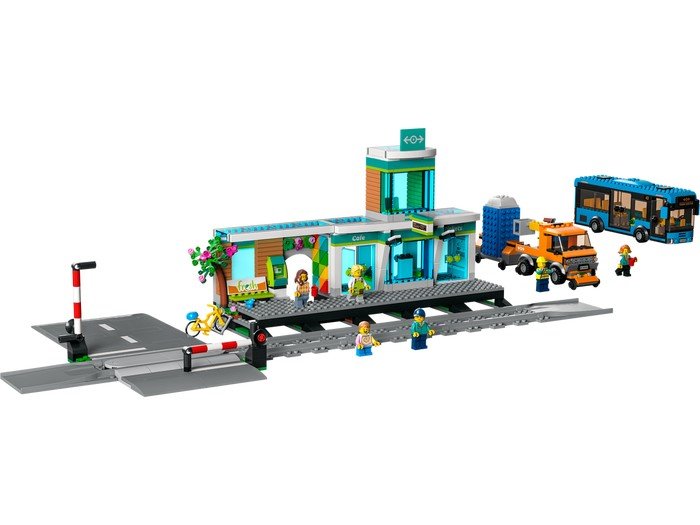 Конструктор LEGO City 60335 Железнодорожная станция Конструктор LEGO City 60335 Железнодорожная станция