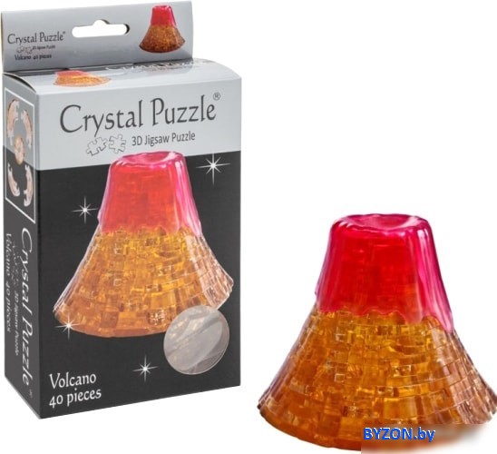 3Д-пазл Crystal Puzzle Вулкан 90149 3Д-пазл Crystal Puzzle Вулкан 90149