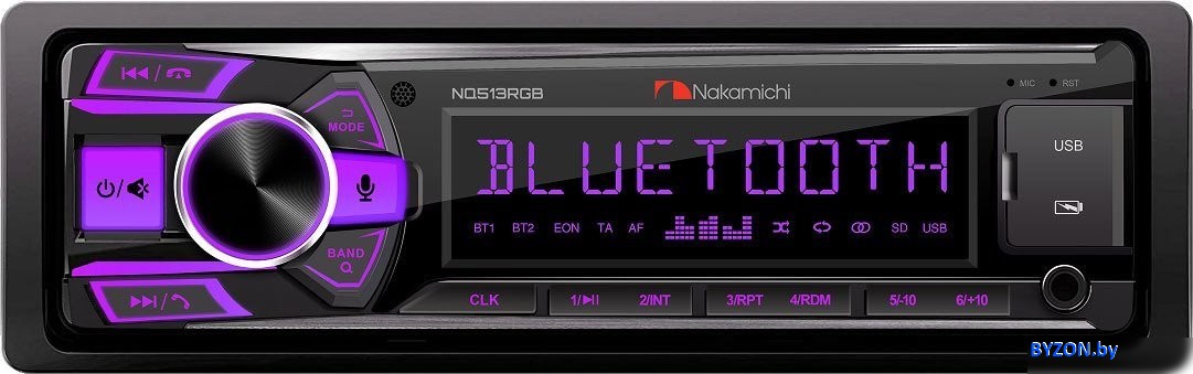 Виртуальный CD-чейнджер Nakamichi NQ513RGB Виртуальный CD-чейнджер Nakamichi NQ513RGB