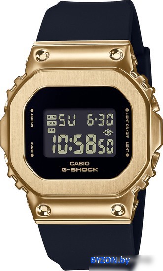 Наручные часы Casio G-Shock GM-S5600GB-1E Наручные часы Casio G-Shock GM-S5600GB-1E