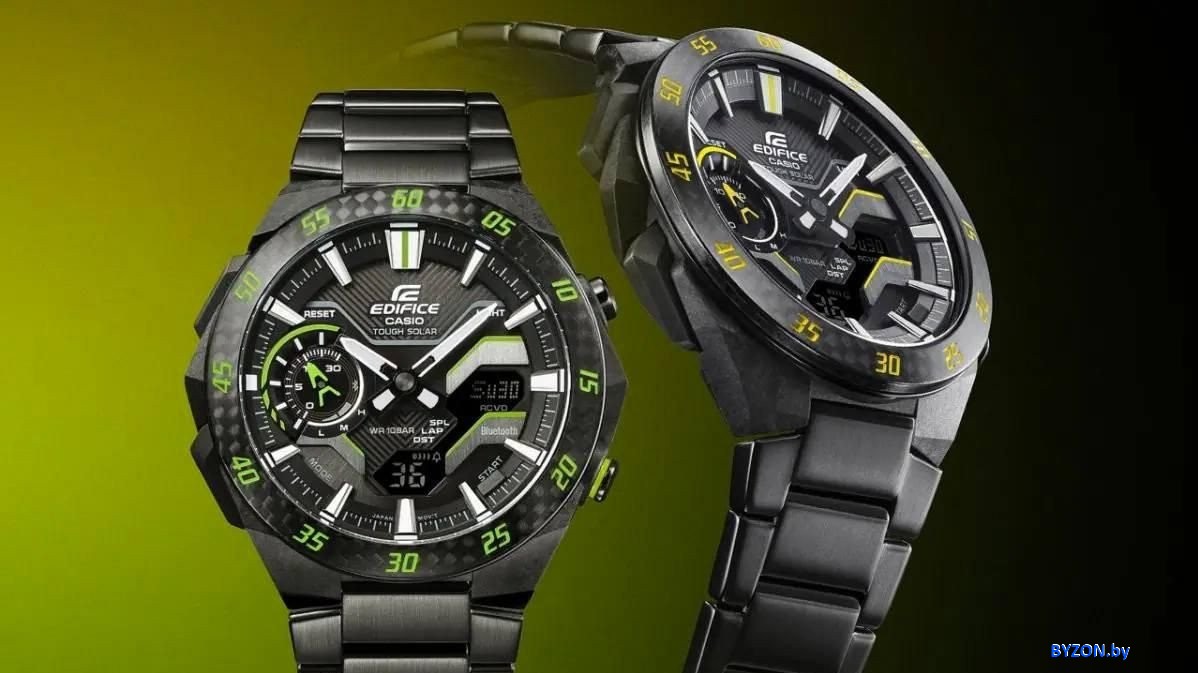 Наручные часы Casio ECB-2200RC-1A3 Наручные часы Casio ECB-2200RC-1A3