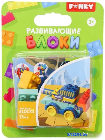 Конструктор Funky Toys Танк FT0822554 Конструктор Funky Toys Танк FT0822554