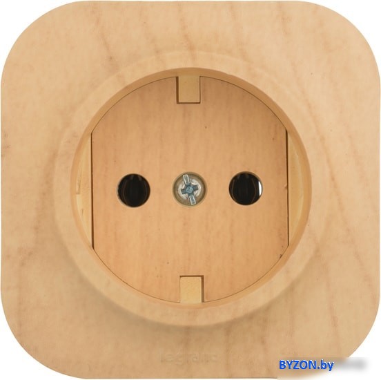 Розетка Legrand Quteo 782270 (дерево) Розетка Legrand Quteo 782270 (дерево)