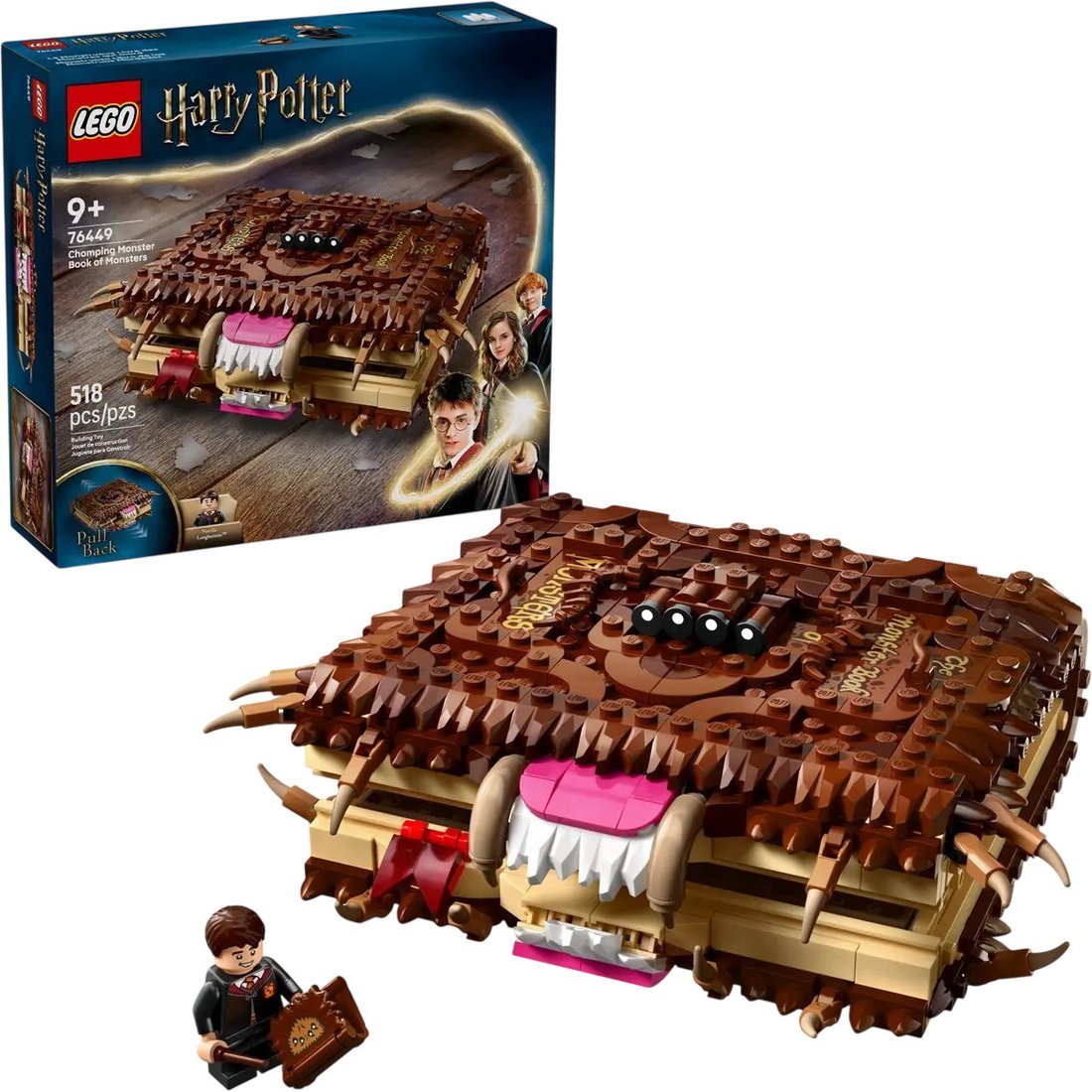 Конструктор LEGO Harry Potter 76449 Книга монстров Конструктор LEGO Harry Potter 76449 Книга монстров