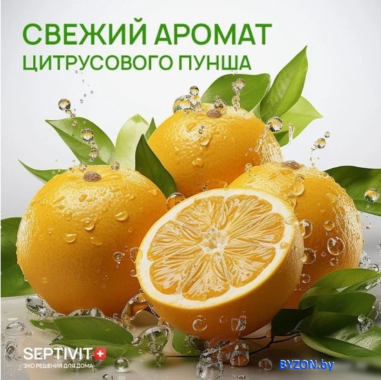 Средство для мытья посуды Septivit Цитрусовый пунш (5 л) Средство для мытья посуды Septivit Цитрусовый пунш (5 л)