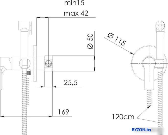 Смеситель Remer EY65W Смеситель Remer EY65W