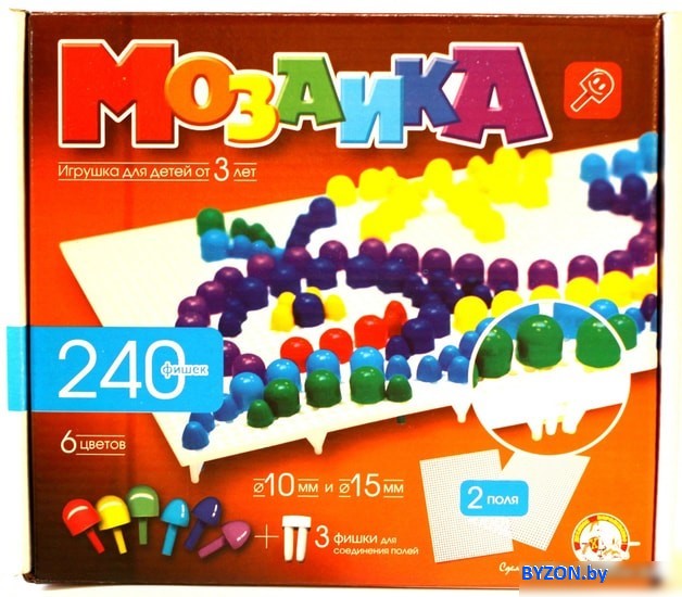 Мозаика/пазл Десятое королевство Пластмассовая для детей 00983 Мозаика/пазл Десятое королевство Пластмассовая для детей 00983
