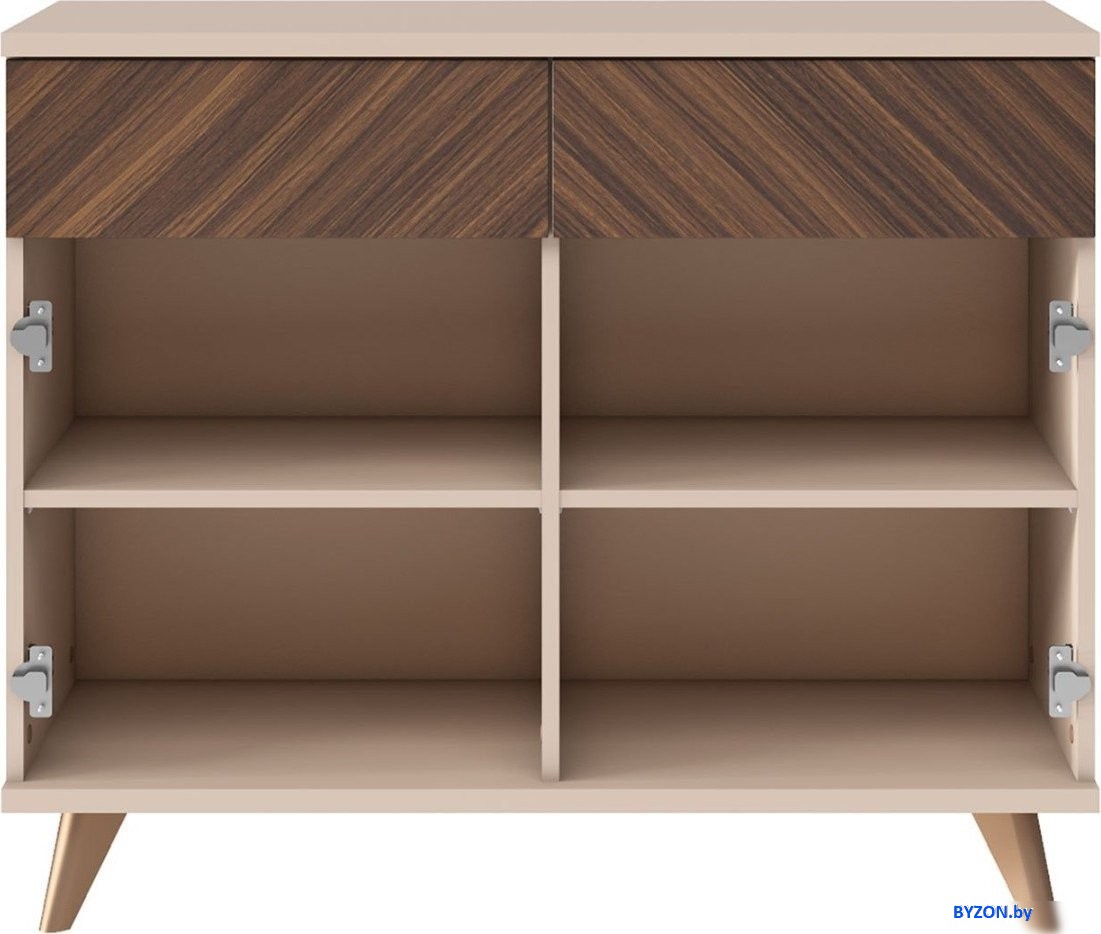 Комоды, тумбы Stolline Хармони с ящиками 468.03 (бежевый/древесный) Комоды, тумбы Stolline Хармони с ящиками 468.03 (бежевый/древесный)