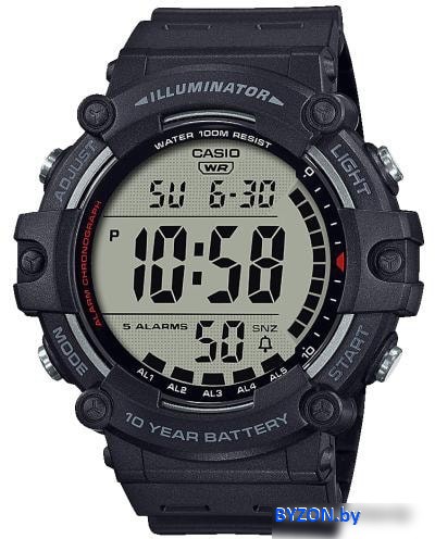 Наручные часы Casio Illuminator AE-1500WH-1A Наручные часы Casio Illuminator AE-1500WH-1A