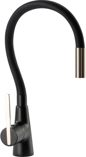 Смеситель Rea Icon REA-B5682 (черный/золотой) Смеситель Rea Icon REA-B5682 (черный/золотой)