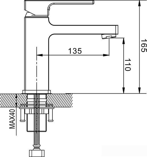 Смеситель Shevanik S8271T Смеситель Shevanik S8271T