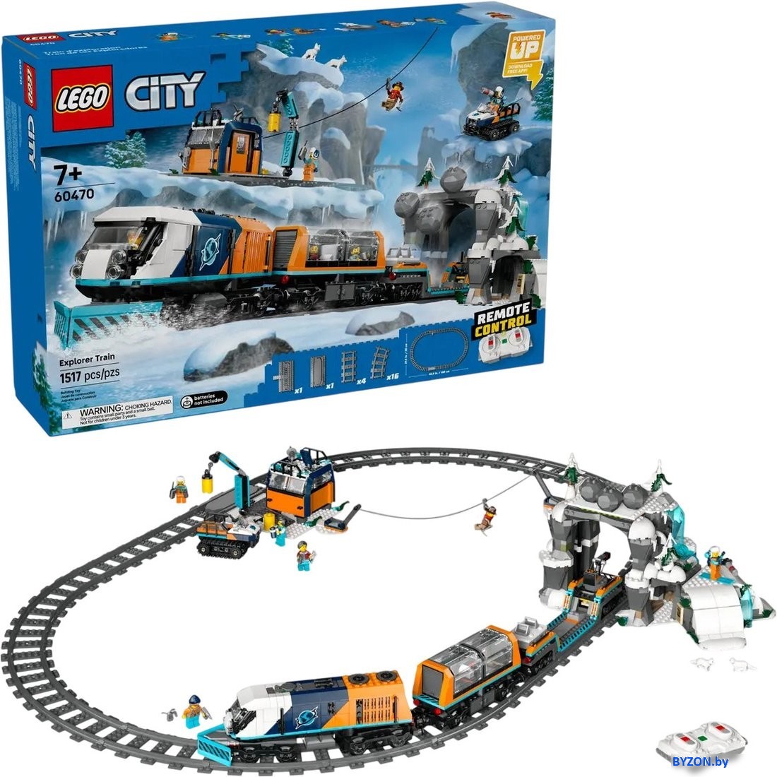 Конструктор LEGO City 60470 Арктический полярный экспресс Конструктор LEGO City 60470 Арктический полярный экспресс