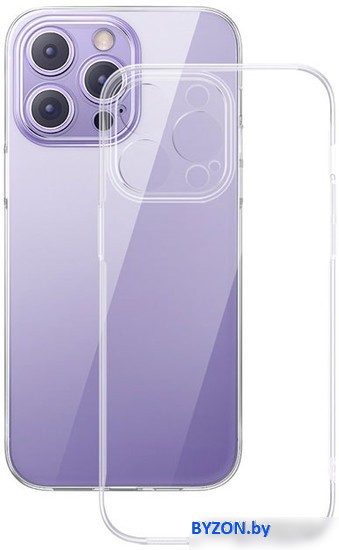 Чехол для телефона Baseus Simple Series 2 Protective Case iPhone 14 Plus (прозрачный) Чехол для телефона Baseus Simple Series 2 Protective Case iPhone 14 Plus (прозрачный)