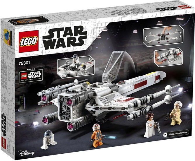 Конструктор LEGO Star Wars 75301 Истребитель типа Х Люка Скайуокера Конструктор LEGO Star Wars 75301 Истребитель типа Х Люка Скайуокера