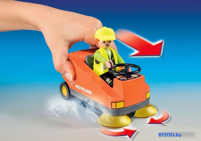 Конструктор Playmobil City Life 70203 Уборочная машина Конструктор Playmobil City Life 70203 Уборочная машина