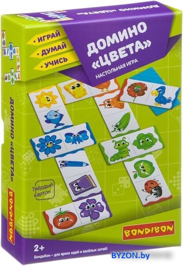Развивающая игра Bondibon Цвета ВВ3901 Развивающая игра Bondibon Цвета ВВ3901
