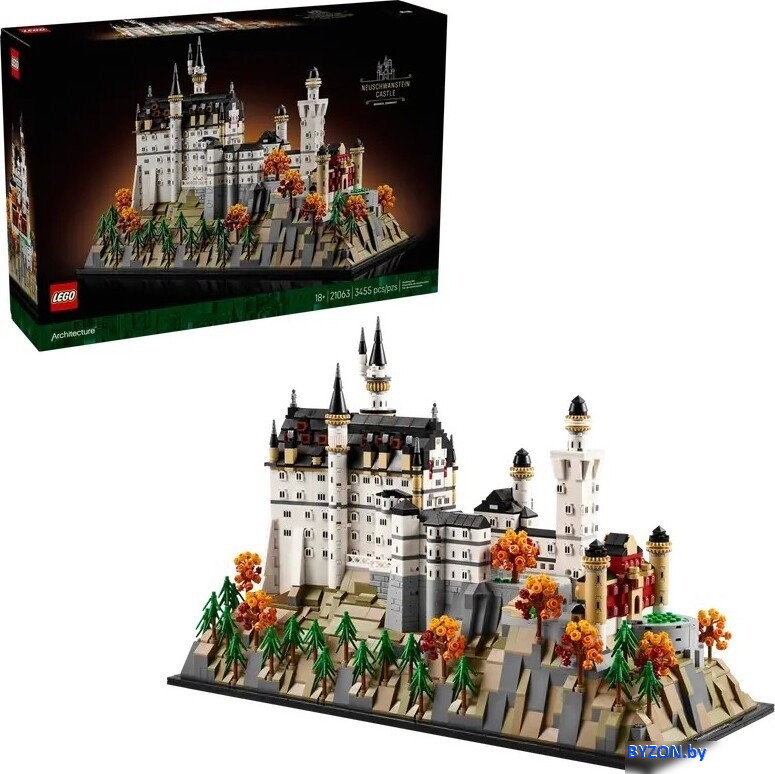 Конструктор LEGO Architecture 21063 Neuschwanstein Castle Конструктор LEGO Architecture 21063 Neuschwanstein Castle