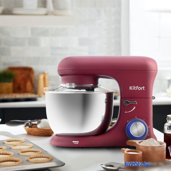 Планетарный миксер Kitfort KT-3007-1 Планетарный миксер Kitfort KT-3007-1