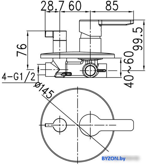 Смеситель IDDIS Sena SENSB00i67 Смеситель IDDIS Sena SENSB00i67