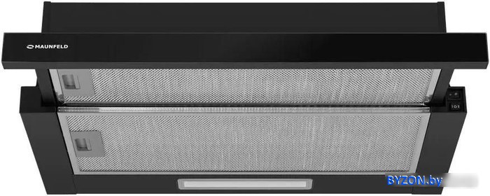 Кухонная вытяжка MAUNFELD Clyde 60 (черное стекло) Кухонная вытяжка MAUNFELD Clyde 60 (черное стекло)