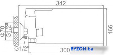 Смеситель Ledeme L2277W Смеситель Ledeme L2277W