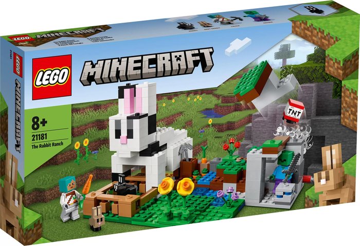 Конструктор LEGO Minecraft 21181 Кроличье ранчо Конструктор LEGO Minecraft 21181 Кроличье ранчо
