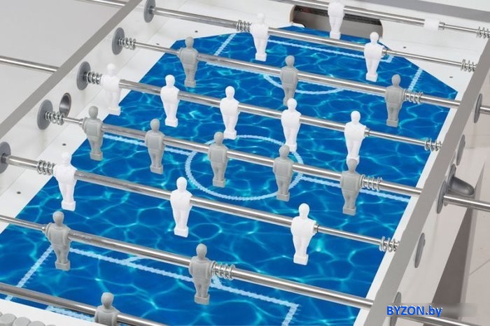 Настольный футбол Garlando G-500 Pure White H2O 54.216.05.0 Настольный футбол Garlando G-500 Pure White H2O 54.216.05.0