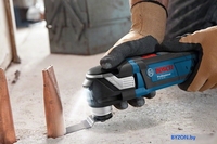 Мультифункциональная шлифмашина Bosch GOP 40-30 Professional [0601231000] - фото2