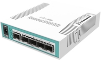 Коммутатор Mikrotik RouterBOARD [CRS106-1C-5S] - фото