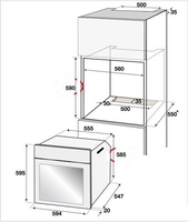 Электрический духовой шкаф BEKO BVR 34500 BGMS - фото2