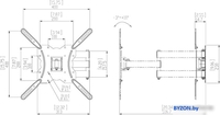 Кронштейн Benatek LCD-44B - фото2