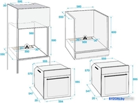 Электрический духовой шкаф BEKO BIM 25301 XCS - фото2