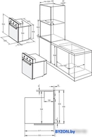 Электрический духовой шкаф Darina 1U BDE111 707 W - фото2